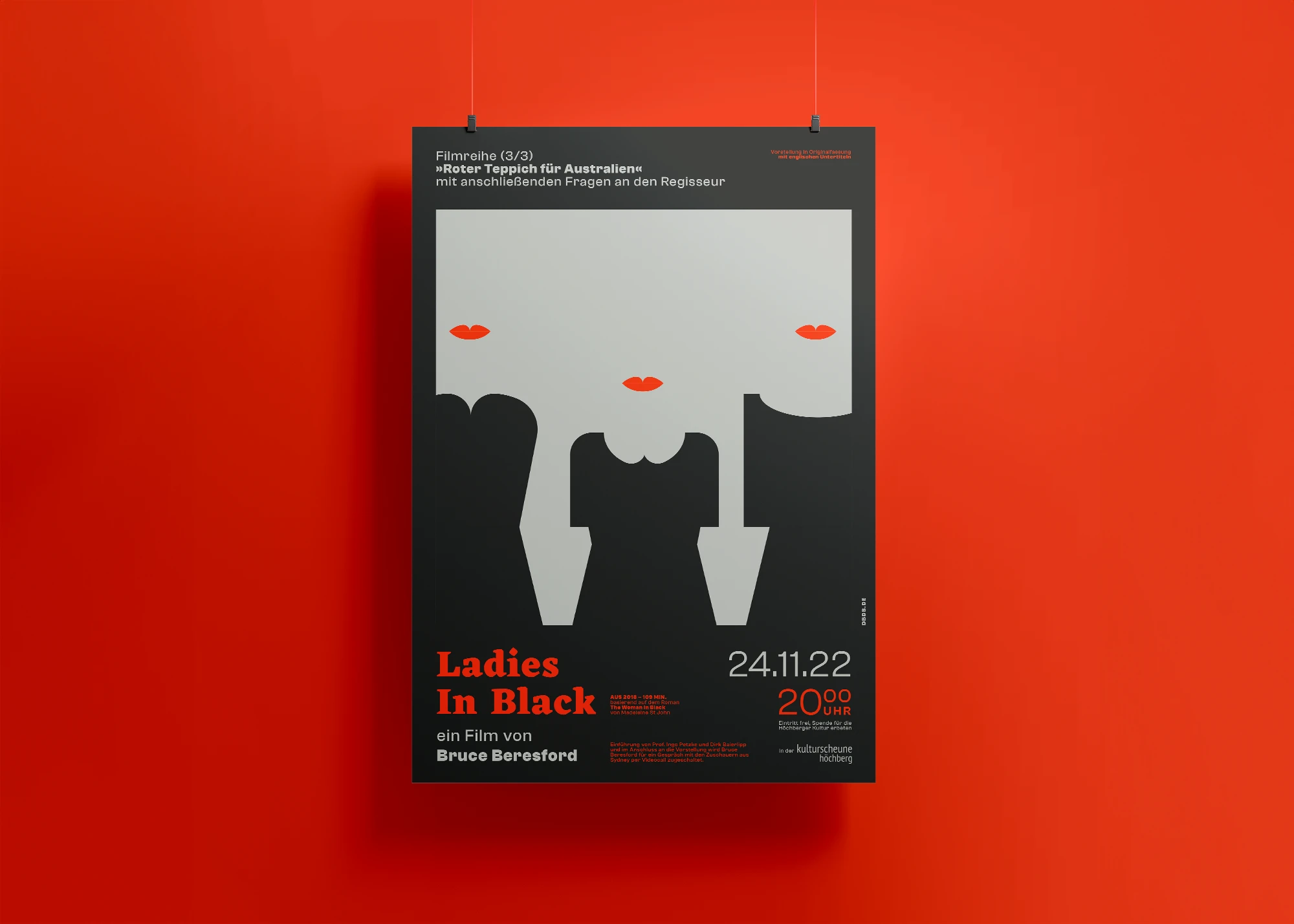 Plakat; Film Ladies in Black